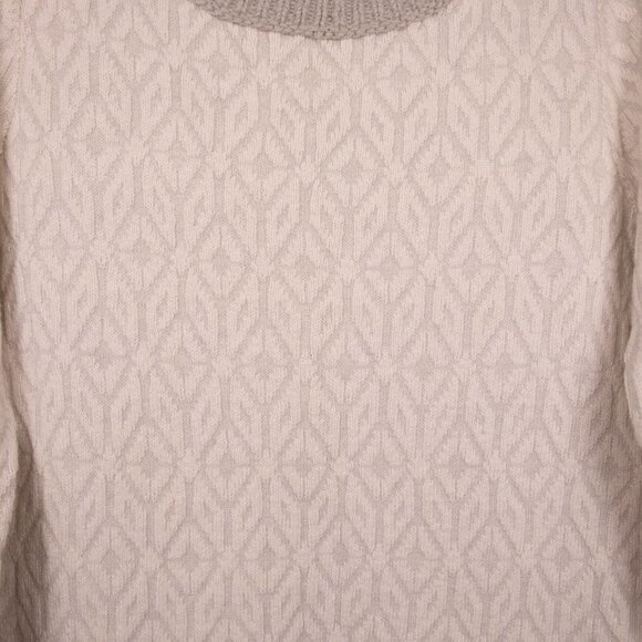 Loft cream wool and mohair blend cream sweater-L - Picture 2 of 4